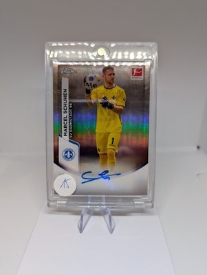 2023-24 Topps Chrome Bundesliga - Marcel Schuhen Base Auto BCA-MSC - Darmstadt