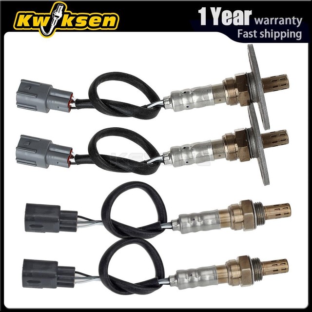 4pcs Oxygen Sensor O2 Sensor 1 & 2 for Toyota Tundra 4.7l RWD 2003 2004