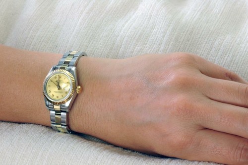 Rolex Oyster Perpetual Datejust Ref, 69173 SS & Gold Automatic Ladies Watch 1986 - Picture 12 of 12