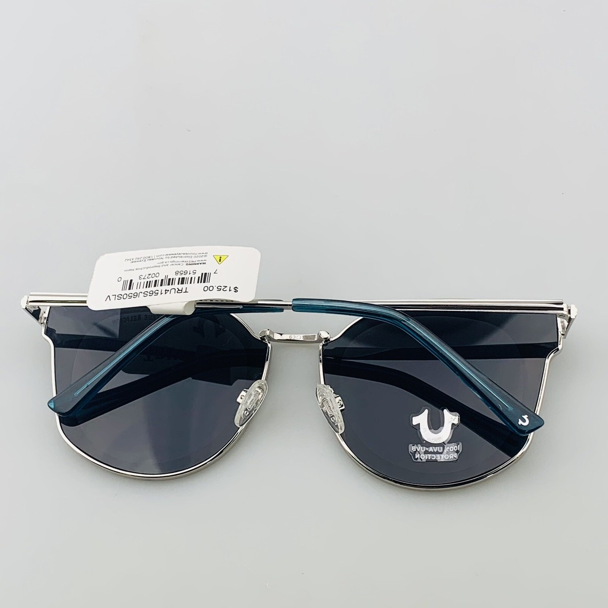 True Religion Sunglasses mod. TR4156 SLV Silver Mirrored Cat  display picture 1