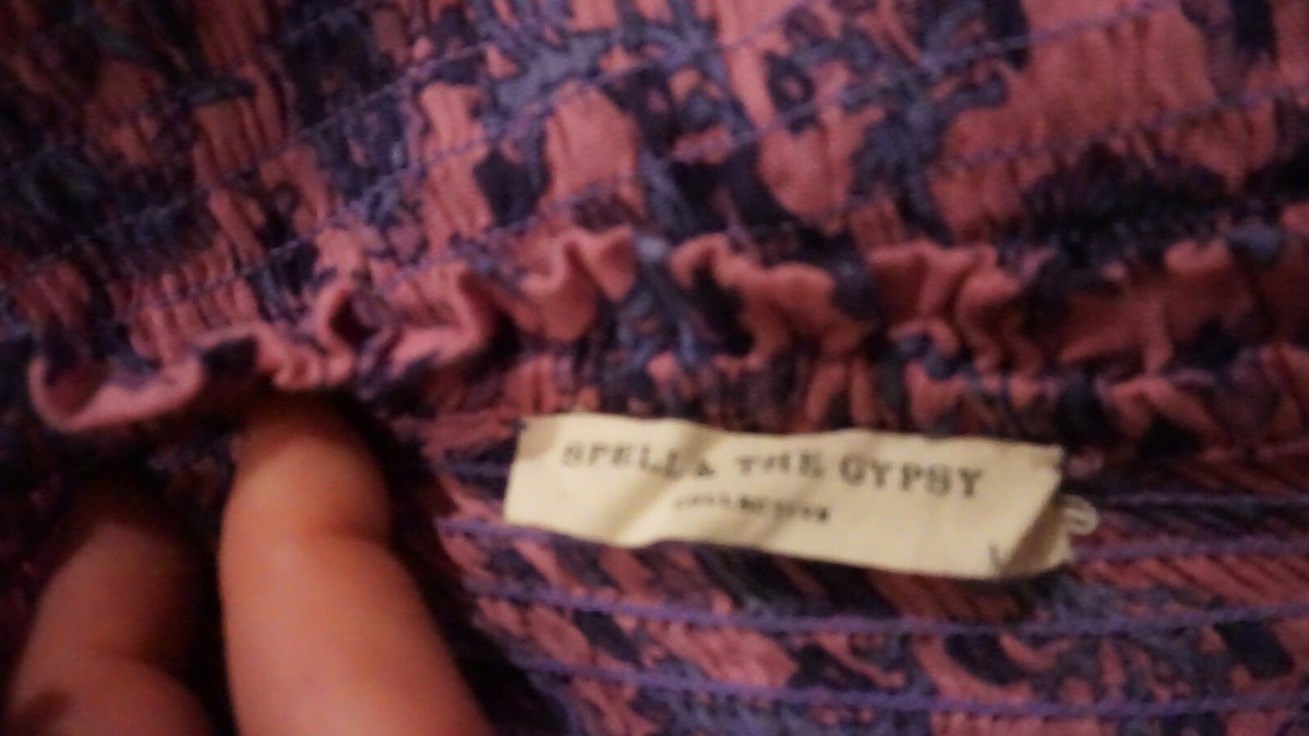Spell and the Gypsy Collective Journey RaRa Mini Dress Mulberry Size L |  eBay