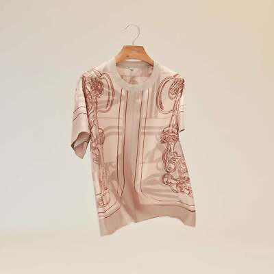 $2175 HERMES WOMEN TOP SILK 