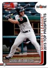 2015 Midwest League Top Prospects Choice #13 Michael Gettys Gainesville Georgia