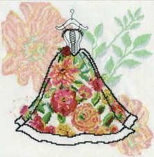 Cross Stitch Kit ~ Design Works Floral Corset Dress #DW3276 SALE!