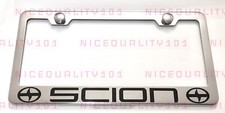 Scion Stainless Steel Finished License Plate Frame Holder Rust Free Scion Stainless Steel Finished License Plate Frame Holder Rust Free