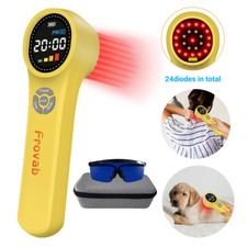 24 Diodes Cold Laser at Home Dmc Low Power Laser Lllt Therapy for Wound Healing