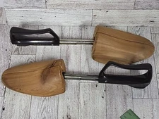 Vintage "Travel Tree" Florsheim Wood Inserts #5 Shoe Keepers by Rochester Shoe