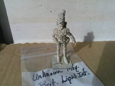 Hinton Hunt, British Light Infantry 1790's, unpainted lead 54mm