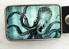Octopus Belt Buckle- Sea Legs