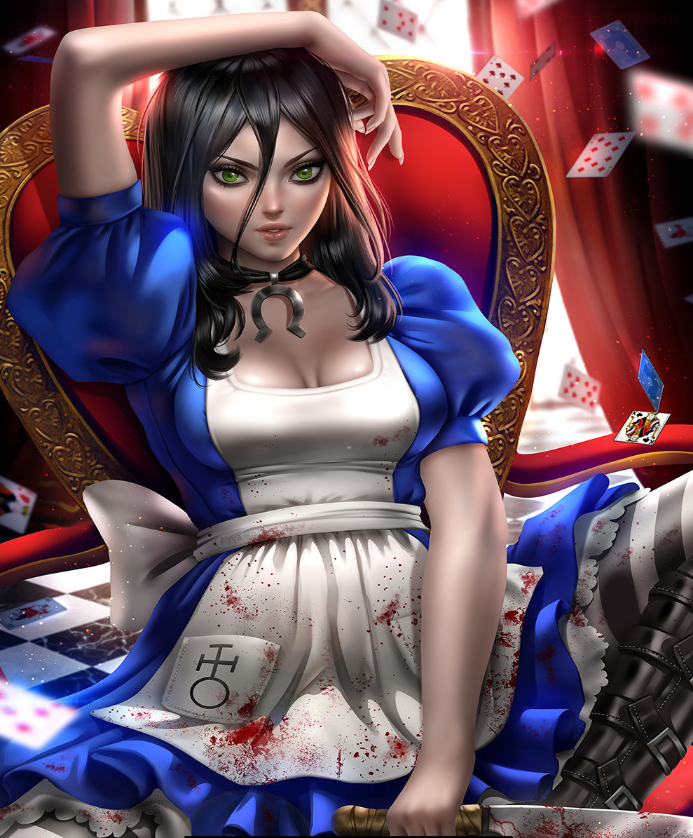 Alice #2 Photo Print - Alice Madness Returns Game Art Figure Figurine Statue