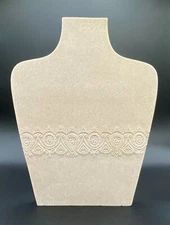 Poly-Resin Tan Necklace Display by Artisan De Luxe Home