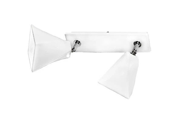 Applique Lampada a Muro Linea Light ZEN Bianca 6512 per INTERNO 2x E14 40W, fotografia 3 di 7