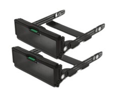  2-pack Hp Z600 Z800 Workstation Hard Drive Caddy 3.5" 506601-001 506601-002