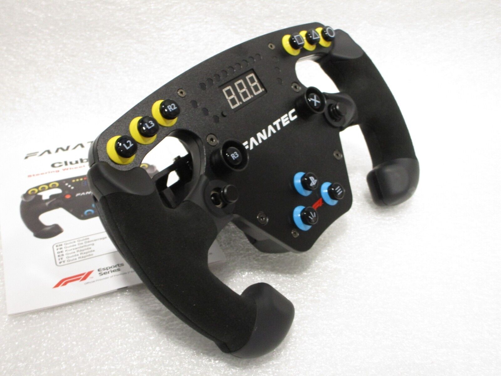 Fanatec ClubSport Steering Wheel F1 Esports V2   No Quick Release