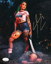 Shotzi (8x10 metallic) Funhouse JSA COA photo signed auto autographed WWE