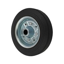Vollgummi ERSATZRAD 200x50 mm für Anhänger-Stützrad Trailer Felge verzinkt