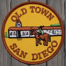 San Diego Embroidered Patch — Iron On
