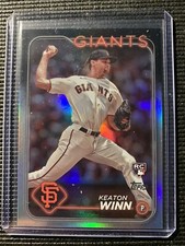 Keaton Winn Giants Rookie Rainbow Foil 83 2024 Topps Series 1