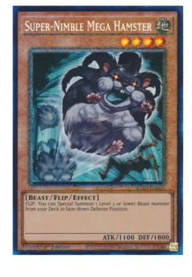 Super-Nimble Mega Hamster RA02-EN004 Prismatic Collector's Rare 