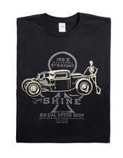 Men's So-Cal Speed Shop Jimmy Shine Original Truck Black T-Shirt 1507TC10