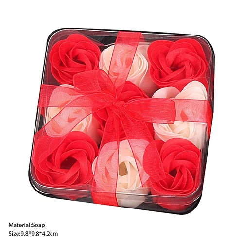 Rose Soap Flowers Gift Box Valentine's Day Gift Bouquet Wedding Home DecoratiLR - Picture 12 of 15