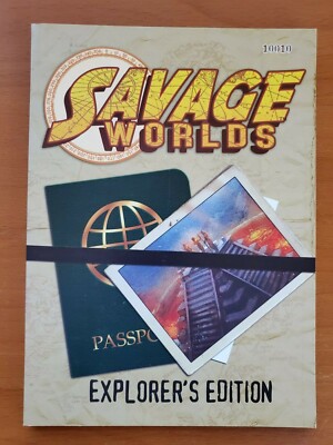 NEW-Explorers Edition | Savage Worlds RPG SC | 2008 Studio 2 Publishing 10010 