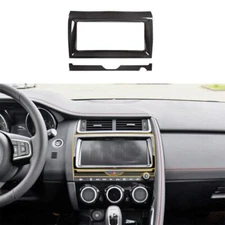 For Jaguar E-PACE 2018-2020 Carbon Fiber Central Console Navigation Panel Frame