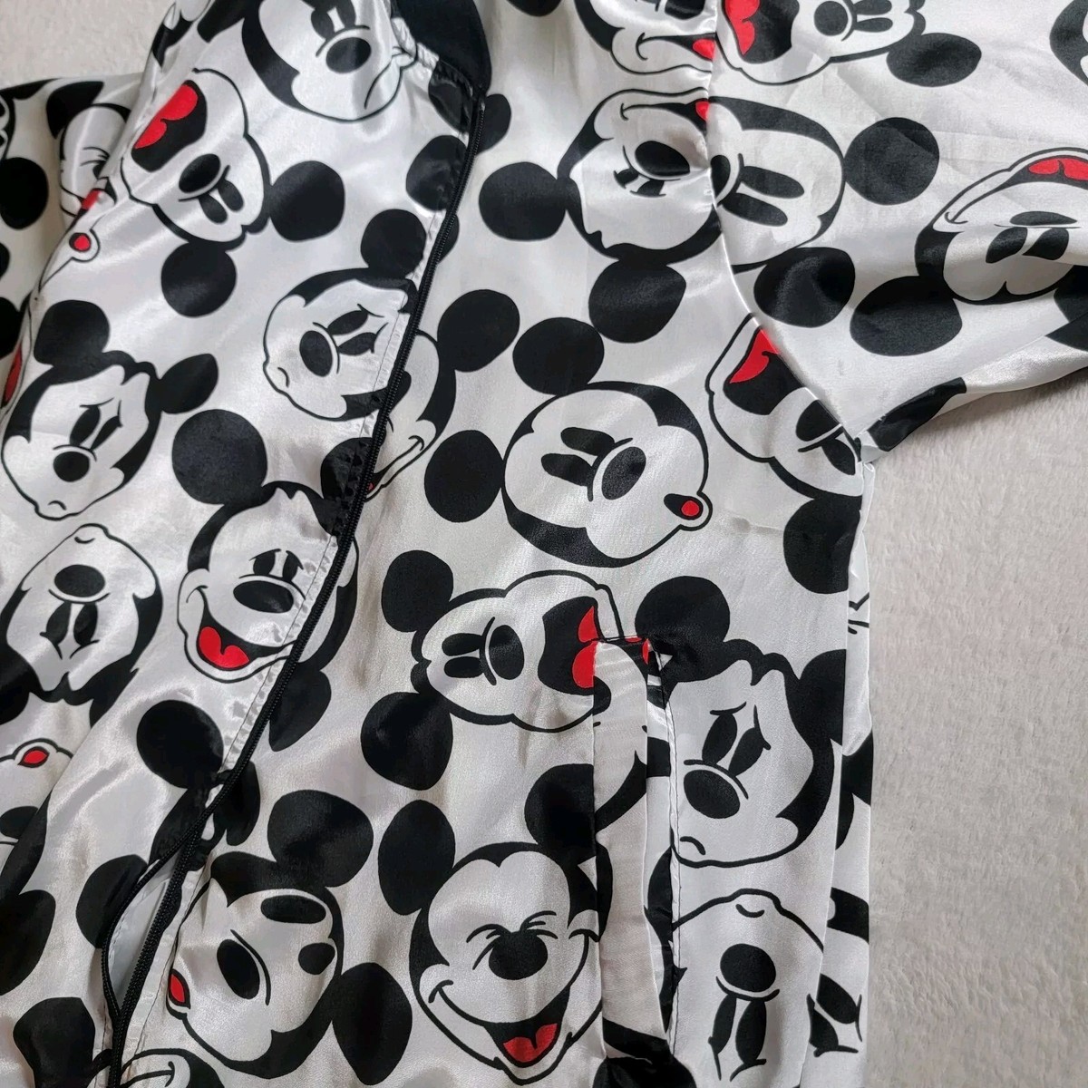 Vintage 90s Disney Mickey Jacket Polyester Thin Full Zip Vintage 90s Disney Mickey Jacket Polyester Thin Full Zip