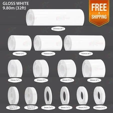 GLOSS WHITE PIN STRIPE Car Model Streamline Adhesive TAPE Decal Vinyl Sticker