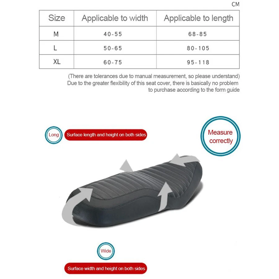 Motorcycle Seat Cover Scooter Waterproof Dustproof Cushion Protector Cover XL - Изображение 2 из 4