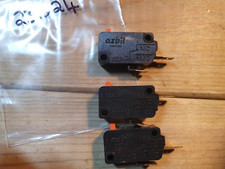 3 x Microwave Oven Micro Switch Switches Electronic Appliance Door Parts Part
