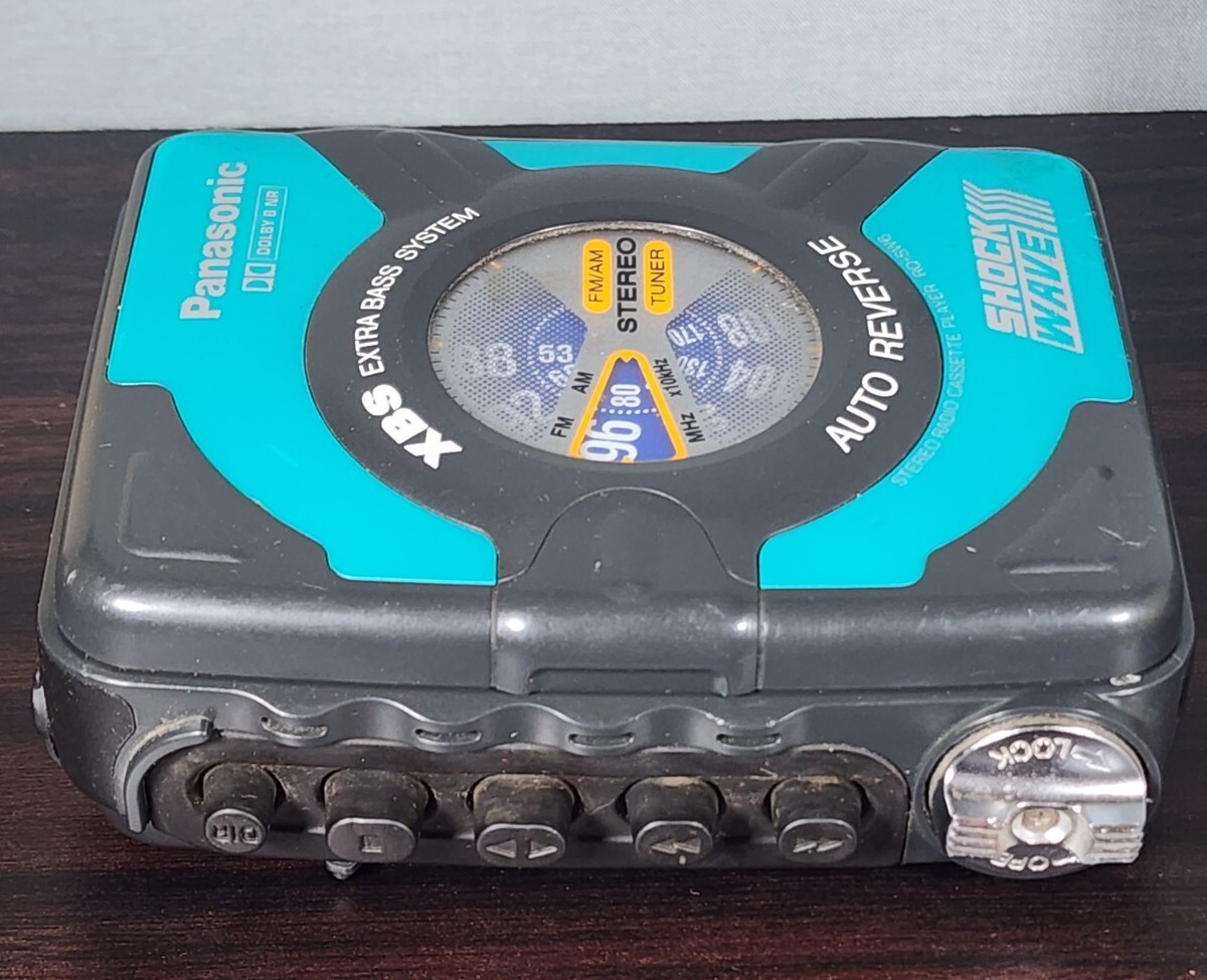 Panasonic Shockwave Stereo Radio Cassette Player RQ-SW6