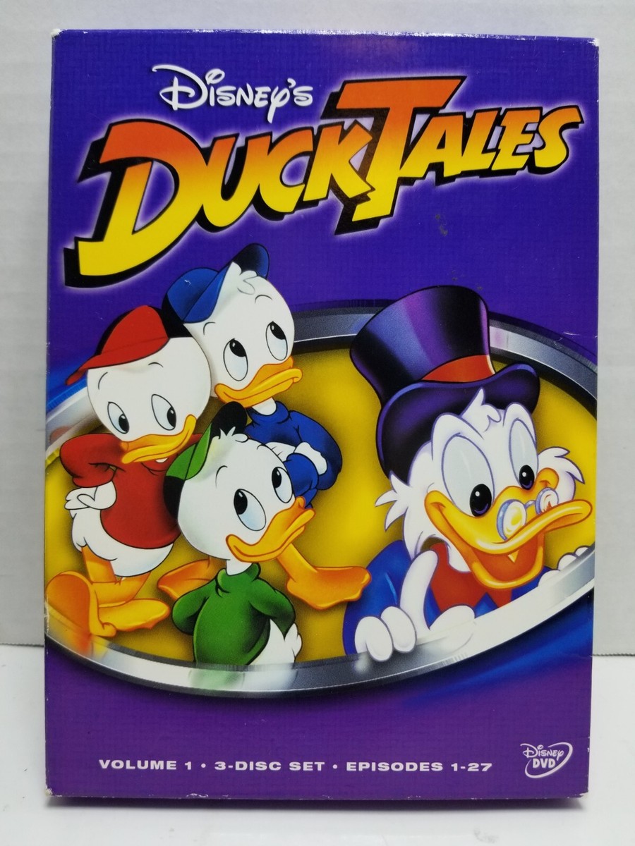 Disney's Duck Tales Volume 1 Three DVDs Box Set Episodes 1-27