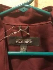 Kenneth Cole Reaction Mens Button Down Dress Shirt Size large