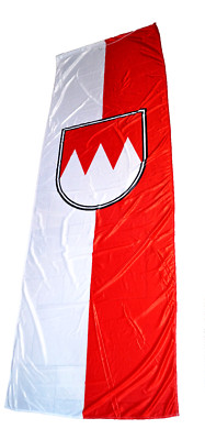 Bannerfahne Motiv, Franken 3 m x 1  m Neu und Orginalware