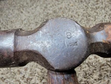 VINTAGE SHEET METAL SETTING HAMMER Auto Body Drop Forged Chicago 8 OZ