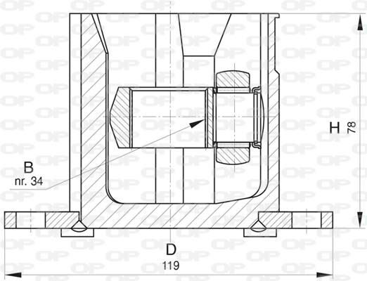Joint de cardan pour VW Passat B7 et CC 2.0 TDI côté roue