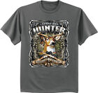 Deer Hunting T-shirt Mens Gifts Dad Fathers Day Graphic Tee Clothing Apparel
