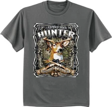 Deer Hunting T-shirt Mens Gifts Dad Fathers Day Graphic Tee Clothing Apparel