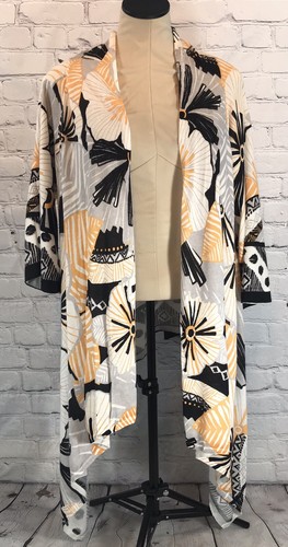 Chico’s Cardigan Women’s Sz 2 Casual Career Fall Winter Spring Beach Vacation