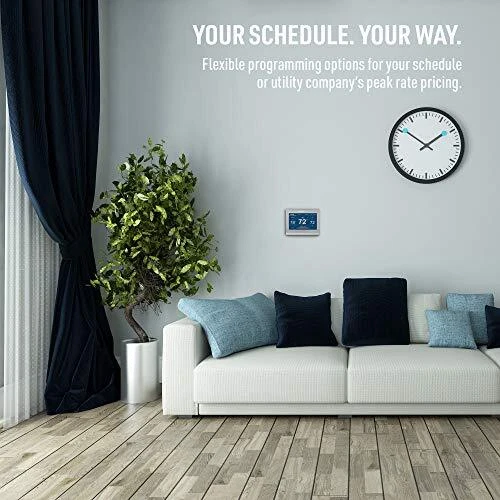 Honeywell Home RTH9585WF1004 Wi-Fi Smart Color Termostato, 7 Días Programable, T - Imagen 10 de 13