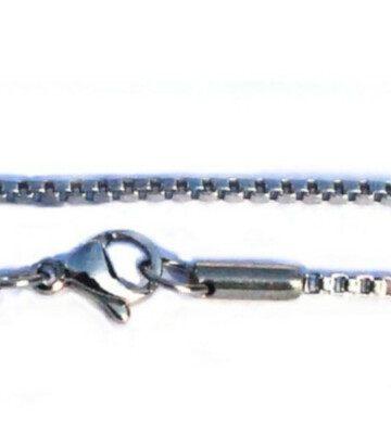 24 Inch 2mm Box Neck Chain Necklace | eBay
