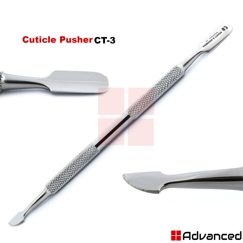7Pcs Professional Manicure Cuticle Pusher Remover Spoon Gouge Chisels ...