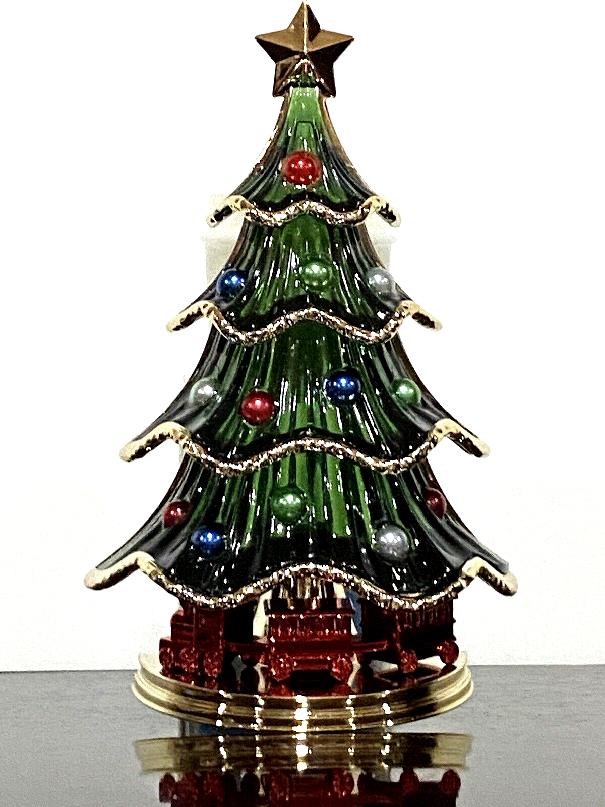 Bath & Body Works Christmas Tree Train Light Up Wallflower Plug-image