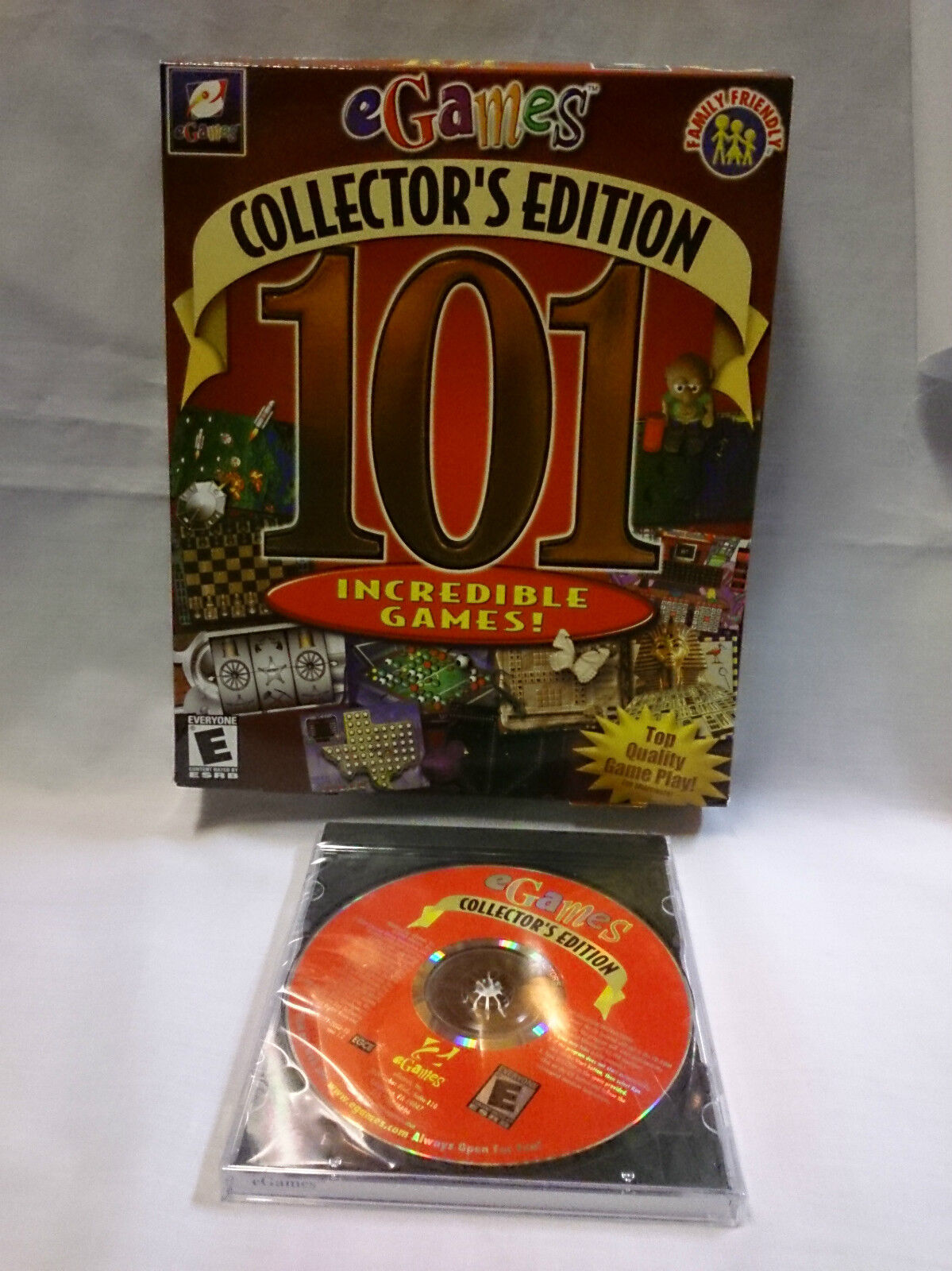 eGames 101 Incredible Games (Collector's Edition) (PC, 2002) for sale  online