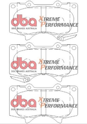 Disc Brakes Australia Front Disc Brake Pad Set for 2007-2009 Lexus GX470