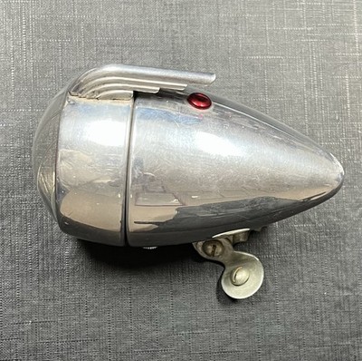 Scheinwerfer Torpedo Fahrrad Epoche Vintage Heroisch Fahrradzubehör 50er Jahre Vintage