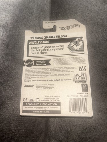 Hot Wheels '20 Dodge Charger Hellcat Super Treasure Hunt ��Muscle Mania 😱👀🔥🔥 - Bild 6 von 6