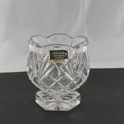 Noritake Hampton Hall Lead Crystal Votive   Made in Germany, 1990s 2000s