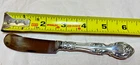Gorham Sterling Sliver Flatware: Melrose Modern Hollow Butter Spreader
